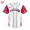 Philadelphia Phillies Salvadoran Heritage Night 2025 Baseball Jersey