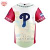 Philadelphia Phillies Salvadoran Heritage Night 2025 Baseball Jersey