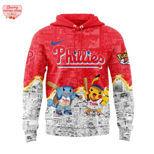 Philadelphia Phillies x Pokemon For Fans 2025 Special New Hoodie