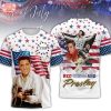 Red White And George Strait 4th Of July Happy Independence Day T-Shirt