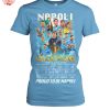 S.S.C. Napoli Champions Serie A 2024 2025 Proud To Be Napoli T Shirt