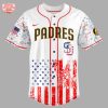 San Diego Padres MLB Happy 4Th Of July 2025 Baseball Jersey