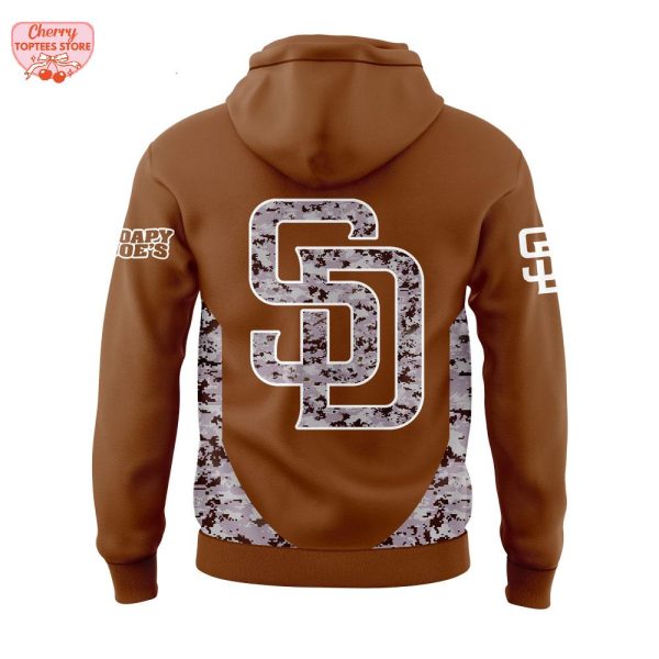 San Diego Padres Military Hoodie Giveaway 2025 Hoodie