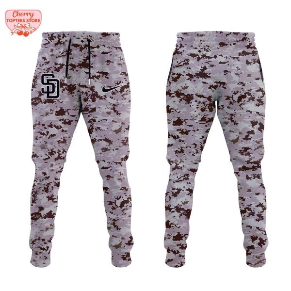 San Diego Padres Military Hoodie Giveaway 2025 Hoodie