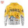 San Diego Padres x Pokemon For Fans 2025 Special New Hoodie