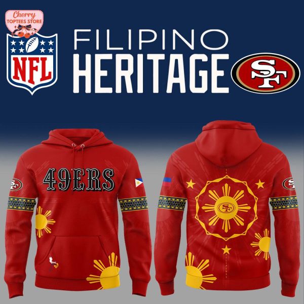 San Francisco 49ers Filipino Heritage Night 2025 Hoodie