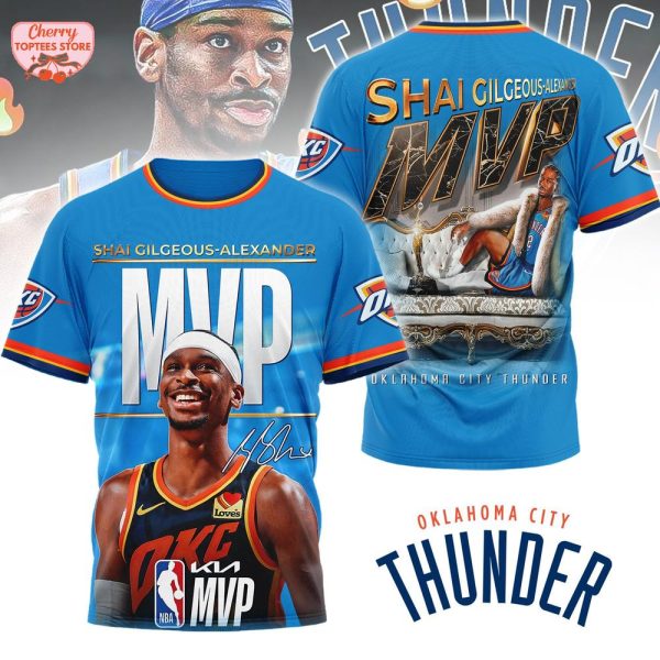 Shai Gilgeous-Alexander MVP Oklahoma City Thunder T-Shirt