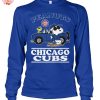 Snoopy Peanuts x Chicago Cubs For Fans 2025 T Shirt