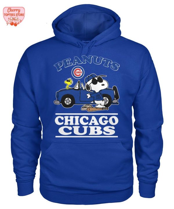 Snoopy Peanuts x Chicago Cubs For Fans 2025 T-Shirt