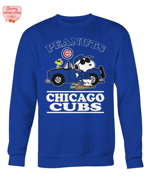 Snoopy Peanuts x Chicago Cubs For Fans 2025 T-Shirt