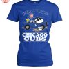 Snoopy Peanuts x Chicago Cubs For Fans 2025 T Shirt