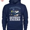 Snoopy Peanuts x Detroit Tigers For Fans 2025 T Shirt