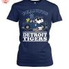 Snoopy Peanuts x Detroit Tigers For Fans 2025 T Shirt