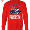 Snoopy Peanuts x Philadelphia Phillies For Fans 2025 T Shirt