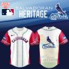 Texas Rangers Salvadoran Heritage Night 2025 Baseball Jersey