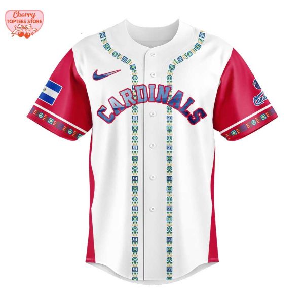 St.Louis Cardinals Salvadoran Heritage Night 2025 Baseball Jersey