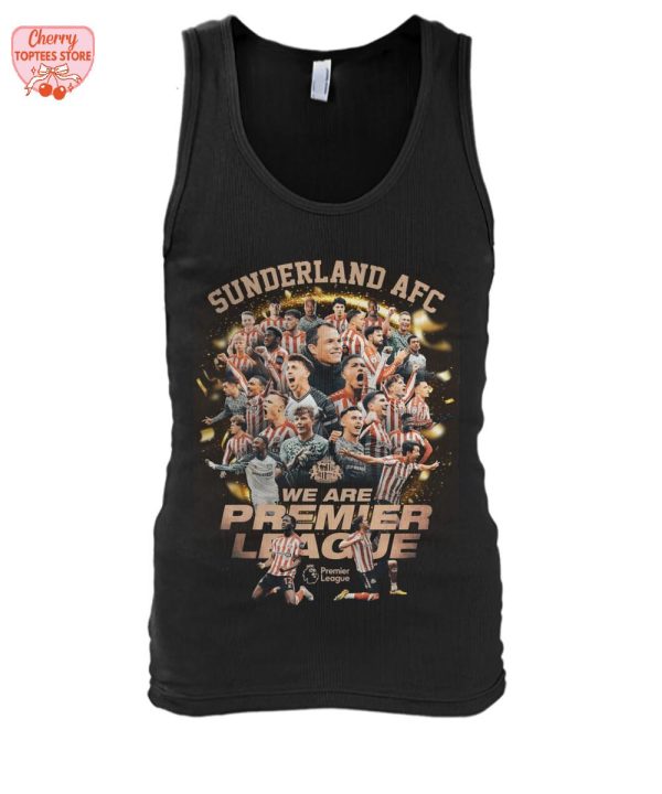 Sunderland AFC We Are Premier League 2025 T-Shirt