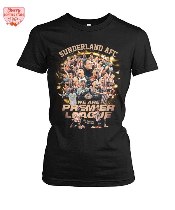 Sunderland AFC We Are Premier League 2025 T-Shirt