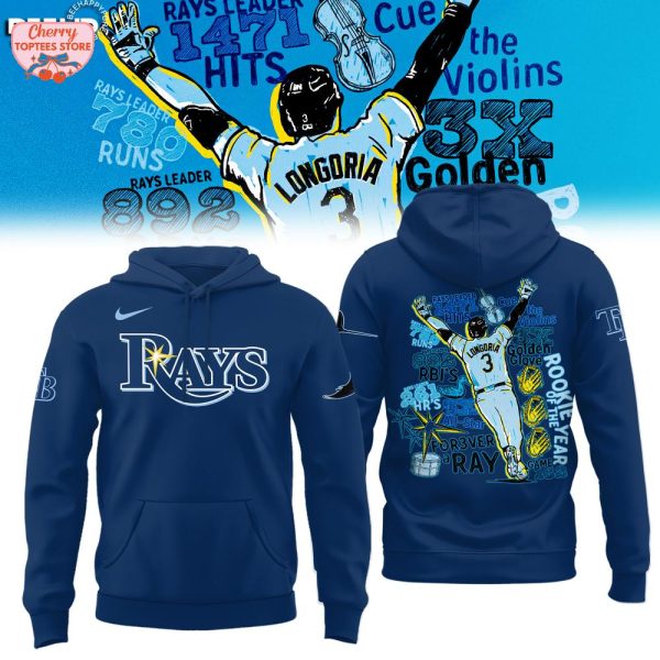 Tampa Bay Rays Evan Longoria 2025 Limited Edition Hoodie