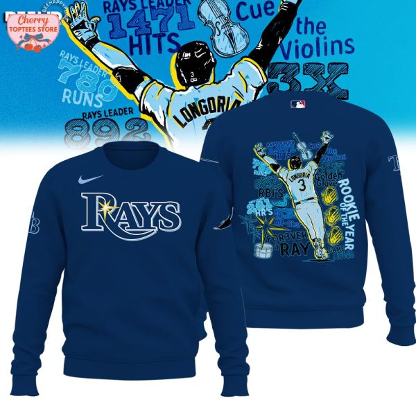 Tampa Bay Rays Evan Longoria 2025 Limited Edition Hoodie