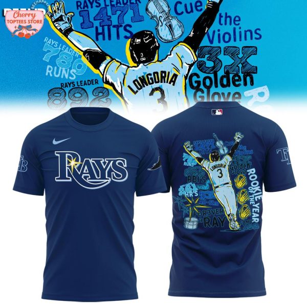 Tampa Bay Rays Evan Longoria 2025 Limited Edition Hoodie