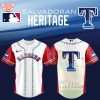 Washington Nationals Salvadoran Heritage Night 2025 Baseball Jersey