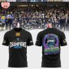 Toledo Walleye 2025 Western Conference Champions Black Limited Edition Hoodie
