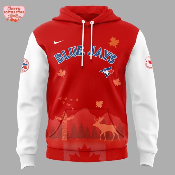 Toronto Blue Jays Happy Canada Day 2025 Hoodie