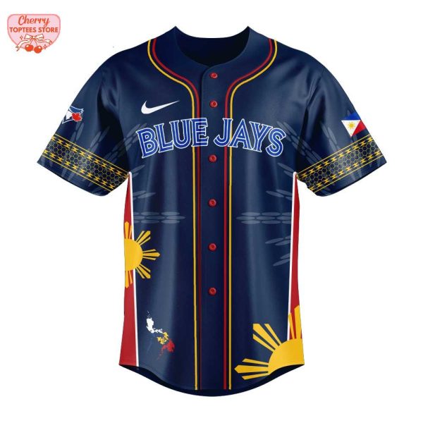 Toronto Blue Jays MLB Filipino Heritage Night 2025 Limited Edition Baseball Jersey