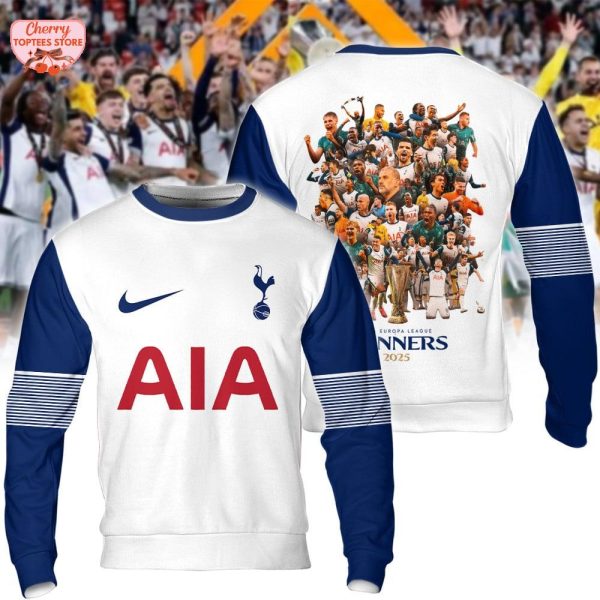 Tottenham Hotspur UEFA Europa League Winners 2025 T-Shirt