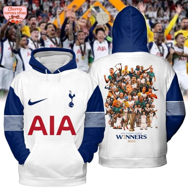 Tottenham Hotspur UEFA Europa League Winners 2025 T-Shirt