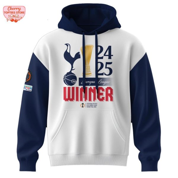 UEFA Europa League Winner 2025 Tottenham Hotspur Hoodie