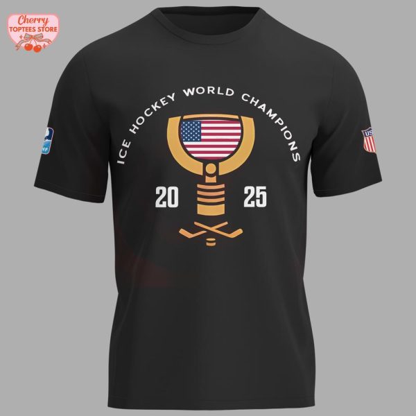 USA Ice Hockey World Champions 2025 T-Shirt