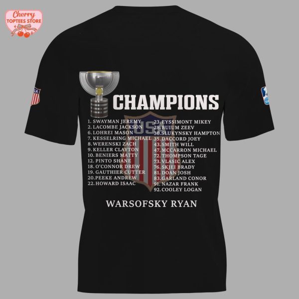USA Ice Hockey World Champions 2025 T-Shirt