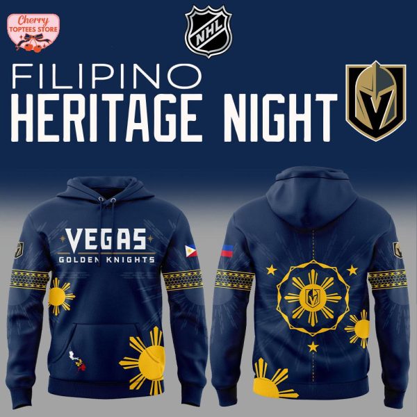 Vegas Golden Knights Filipino Heritage Night 2025 Hoodie
