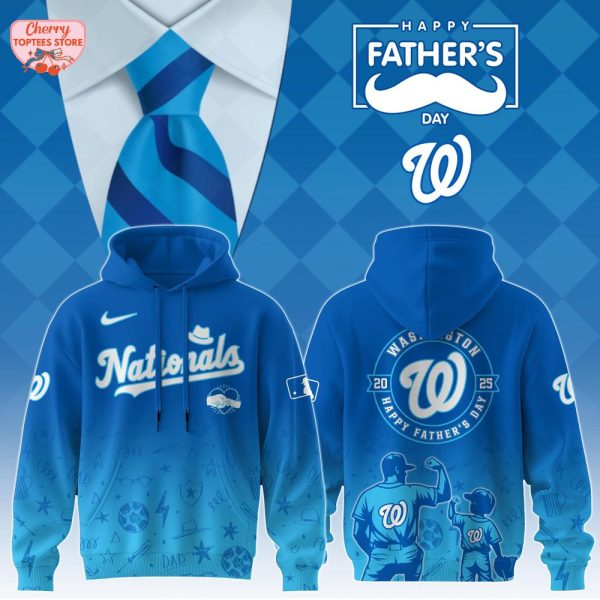 Washington Nationals Happy Father’s Day 2025 Special New Hoodie