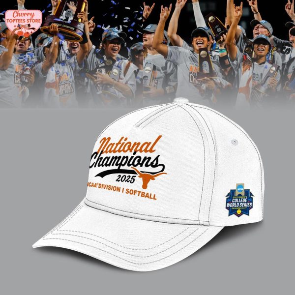 Texas Longhorns 2025 NCAA Division I Softball National Champions White Hoodie