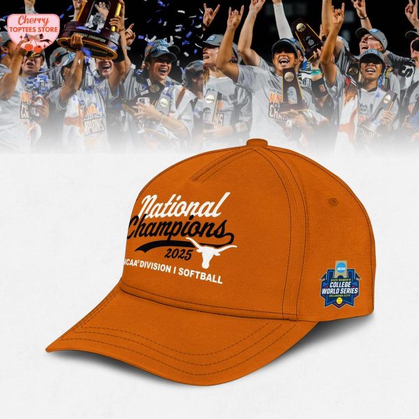Texas Longhorns 2025 NCAA Softball Women’s College World Series Champions Hoodie