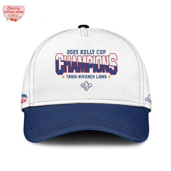 Trois-Rivieres Lions 2025 Kelly Cup League Champions Hoodie